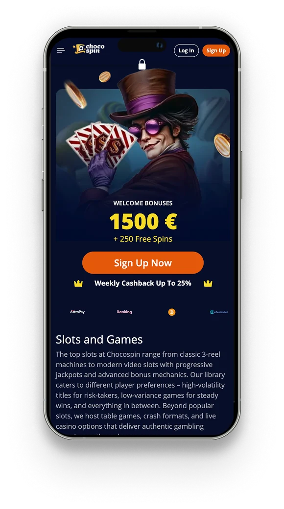 chocospin app